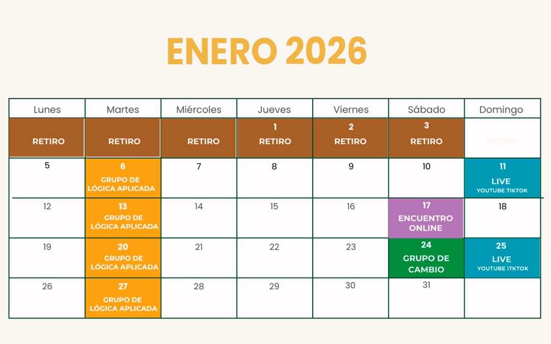Agenda Enero 2026 Pilar Marimon