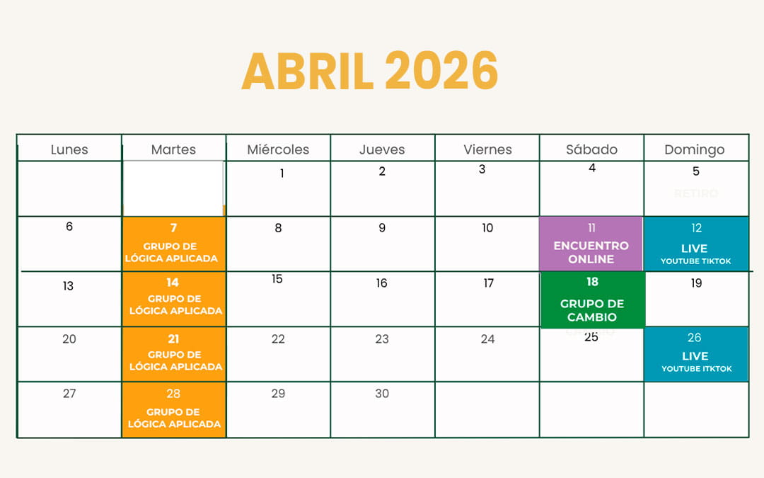 Agenda Abril 2026 Pilar Marimon