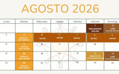 Agenda Agosto 2026