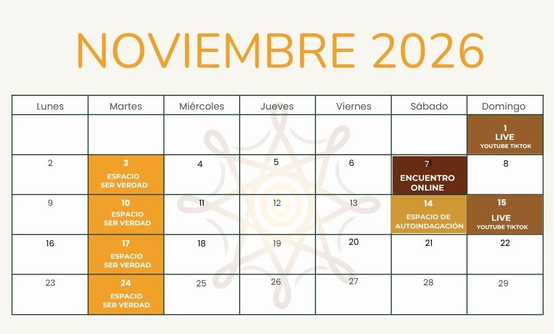 Agenda Mensual 11 Agenda Mensual 11